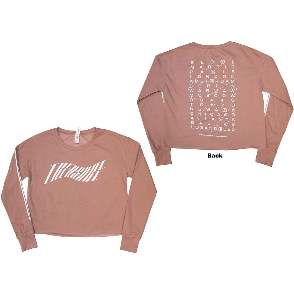 ATEEZ - Fellowship Map The Treasure Crop Sweater/trui - Roze